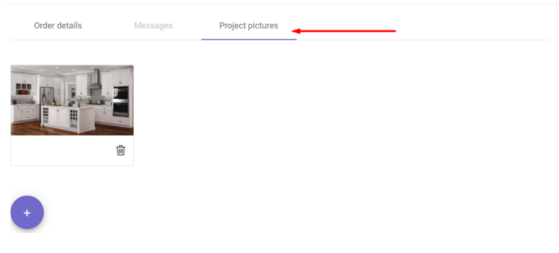 Let Your Customers Attach Project Pictures