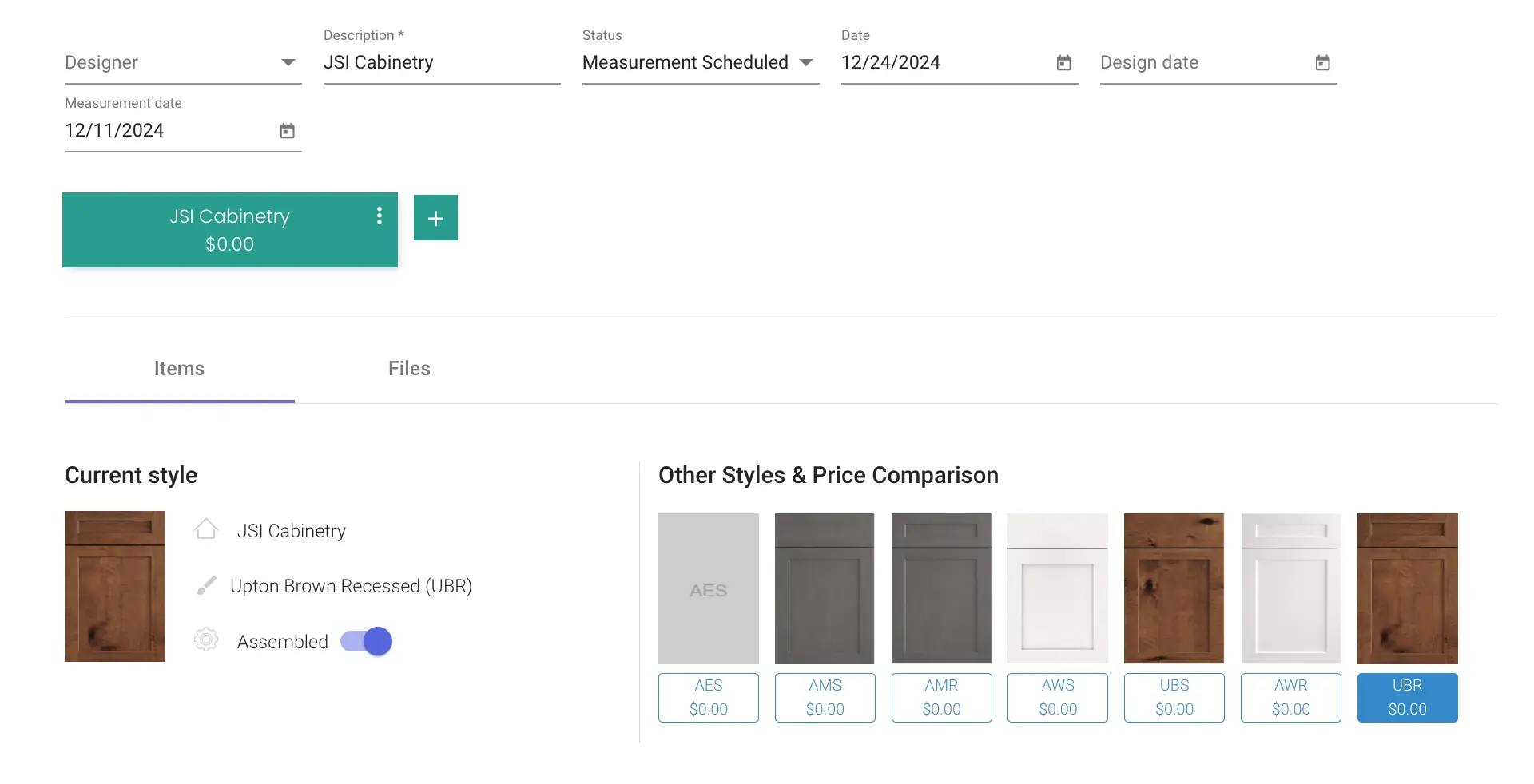 JSI Cabinetry Proposal