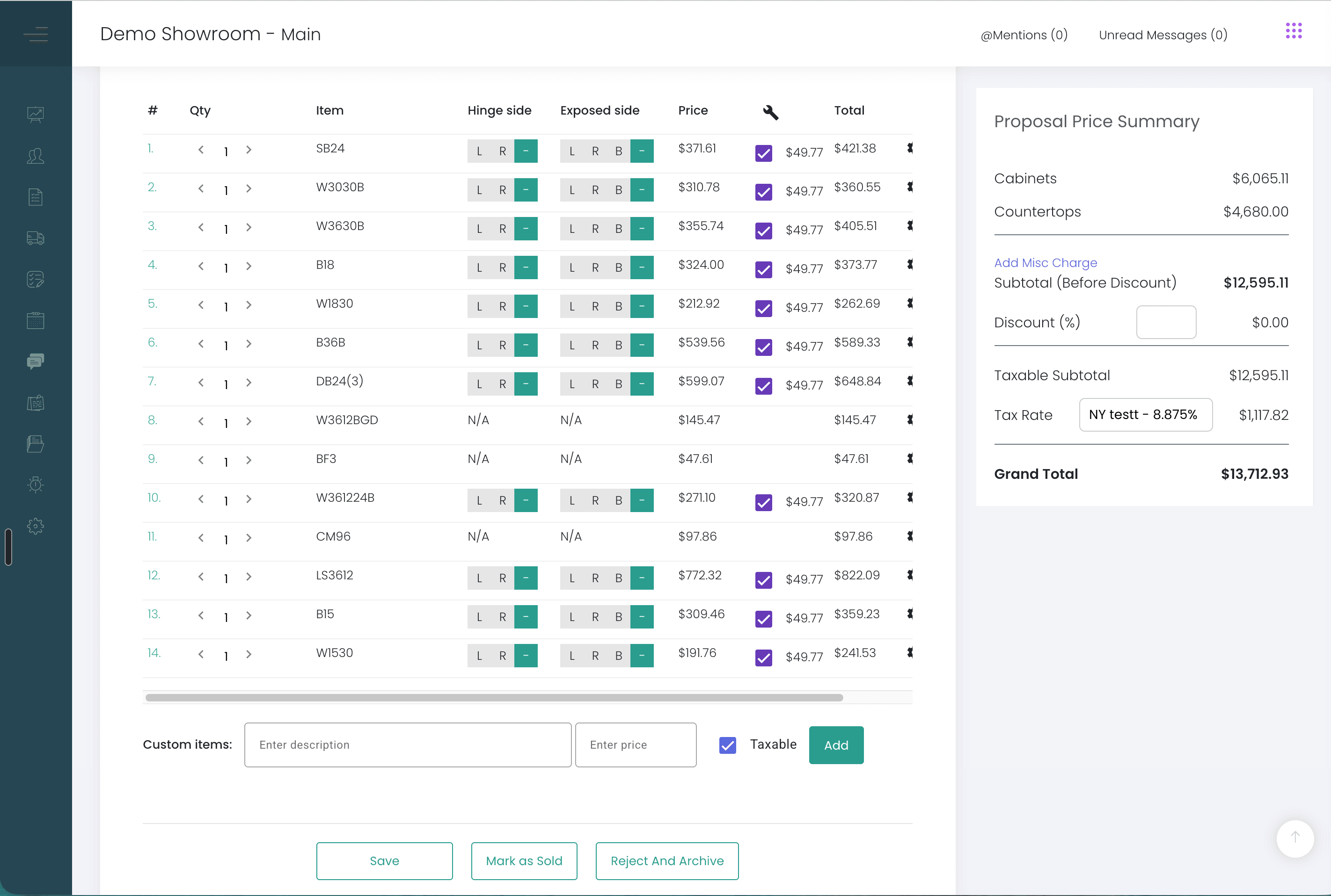 Build the estimate