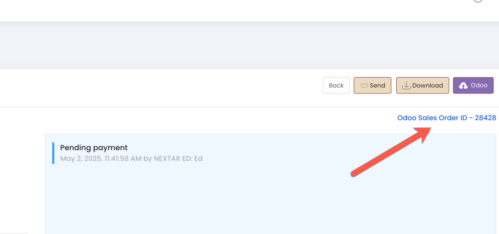 🔗 Seamless Odoo Order Tracking